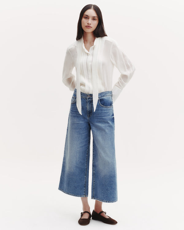 TWP Vintage wash Tiny Tiny Dancer Jean in Vintage Washed Denim view 1