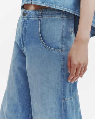 TWP Vintage wash Lulu Jean in Vintage Wash Denim view 1