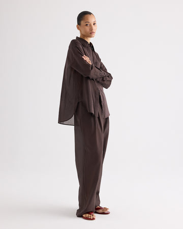 TWP Delicioso Big Joe in Cotton Silk Organza view 3