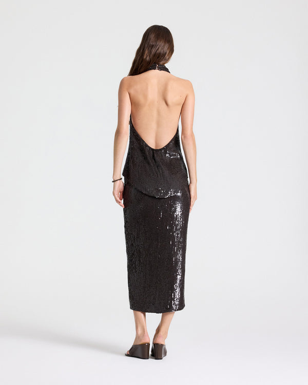 TWP Delicioso Friday Night Top in Fishscale Sequin view 5