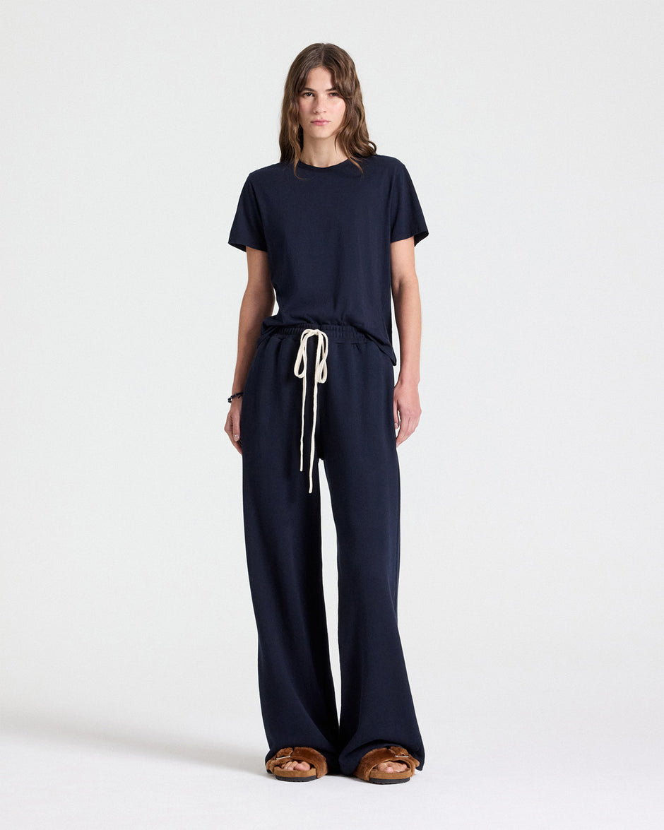 TWP Midnight His Tee in Supima Cotton view 4