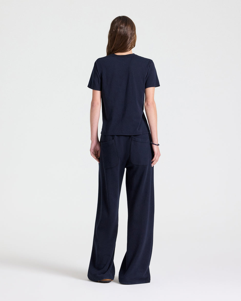 TWP Midnight His Tee in Supima Cotton view 6