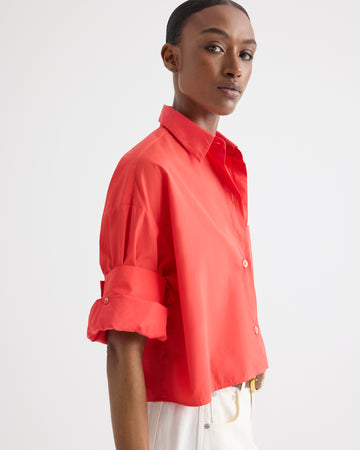 TWP Tomato Next Ex Shirt in Superfine Cotton view 2
