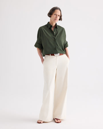 TWP Rosen Next Ex Shirt in Superfine Cotton Shirting view 2
