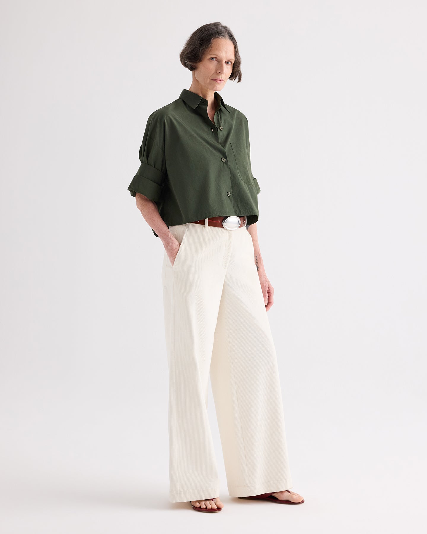 TWP Rosen Next Ex Shirt in Superfine Cotton Shirting view 4