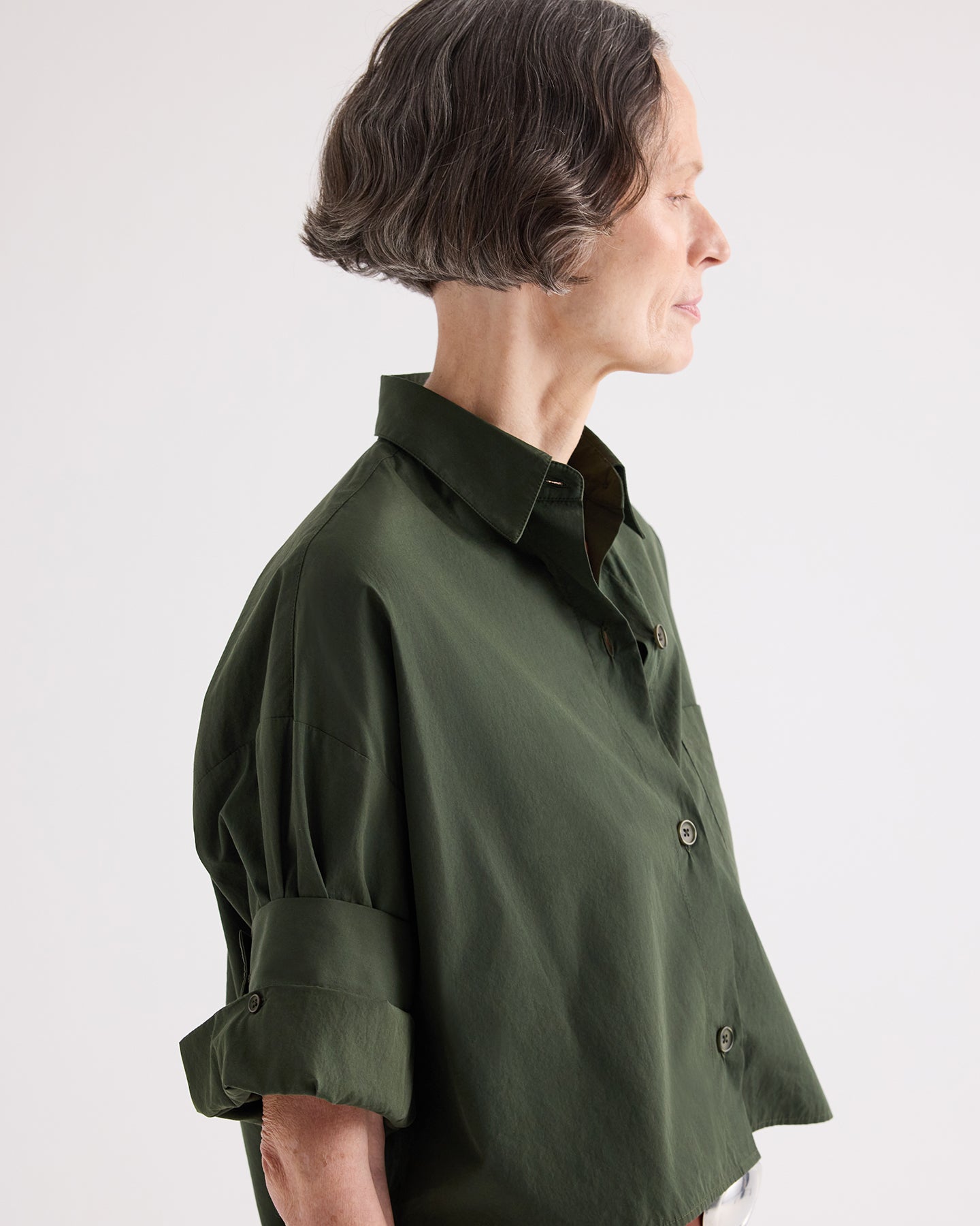 TWP Rosen Next Ex Shirt in Superfine Cotton Shirting view 3