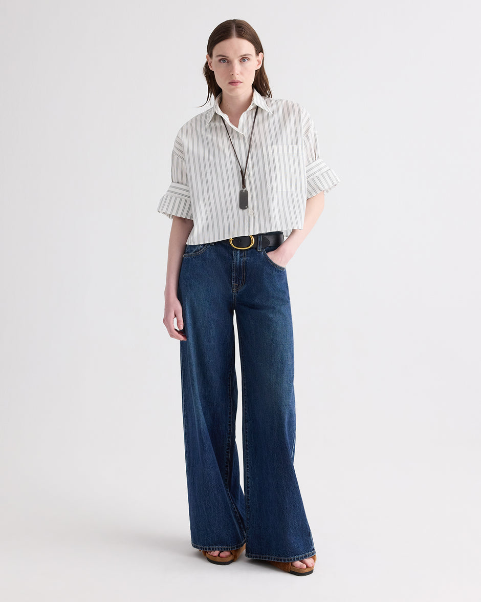 TWP Dark wash Tiny Dancer Jean in Dark Wash Denim view 1