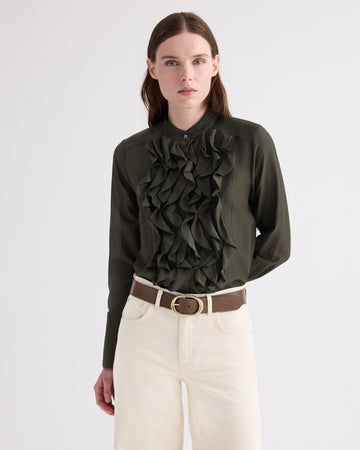 TWP Rosen Patti Top in Cotton Silk Organza view 1