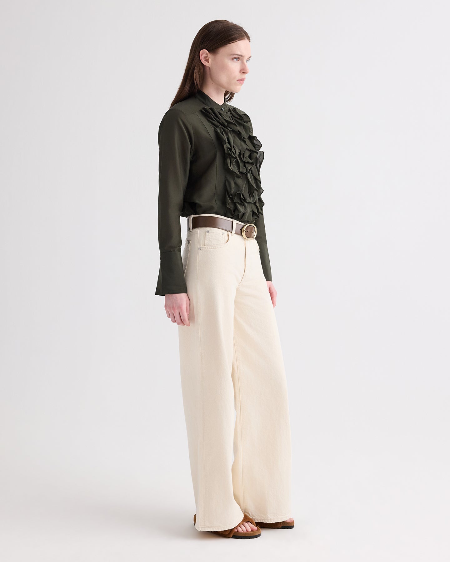TWP Rosen Patti Top in Cotton Silk Organza view 4