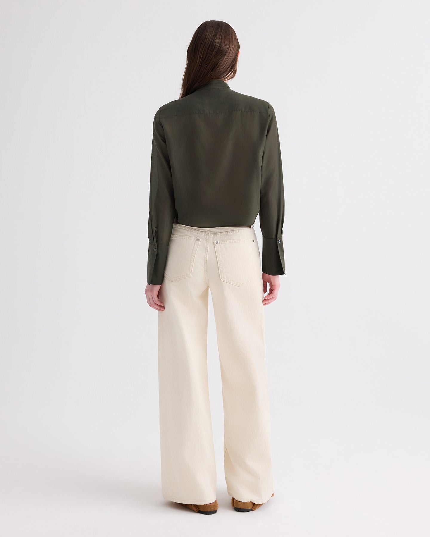 TWP Rosen Patti Top in Cotton Silk Organza view 5