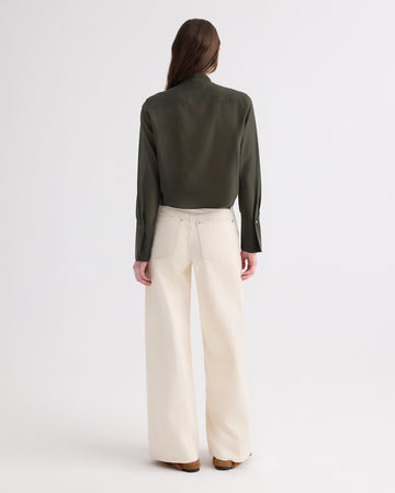 TWP Rosen Patti Top in Cotton Silk Organza view 5