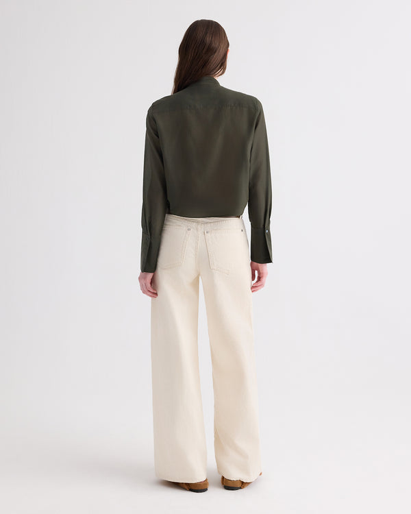 TWP Rosen Patti Top in Cotton Silk Organza view 5