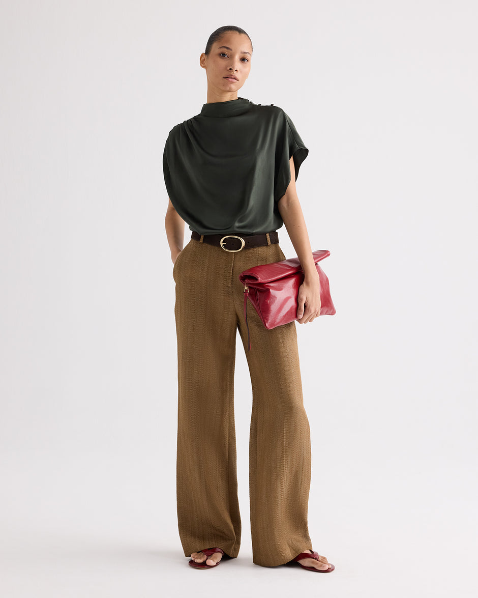 TWP Rosen Wish You Would Top in Stretch Superwashed Silk view 2