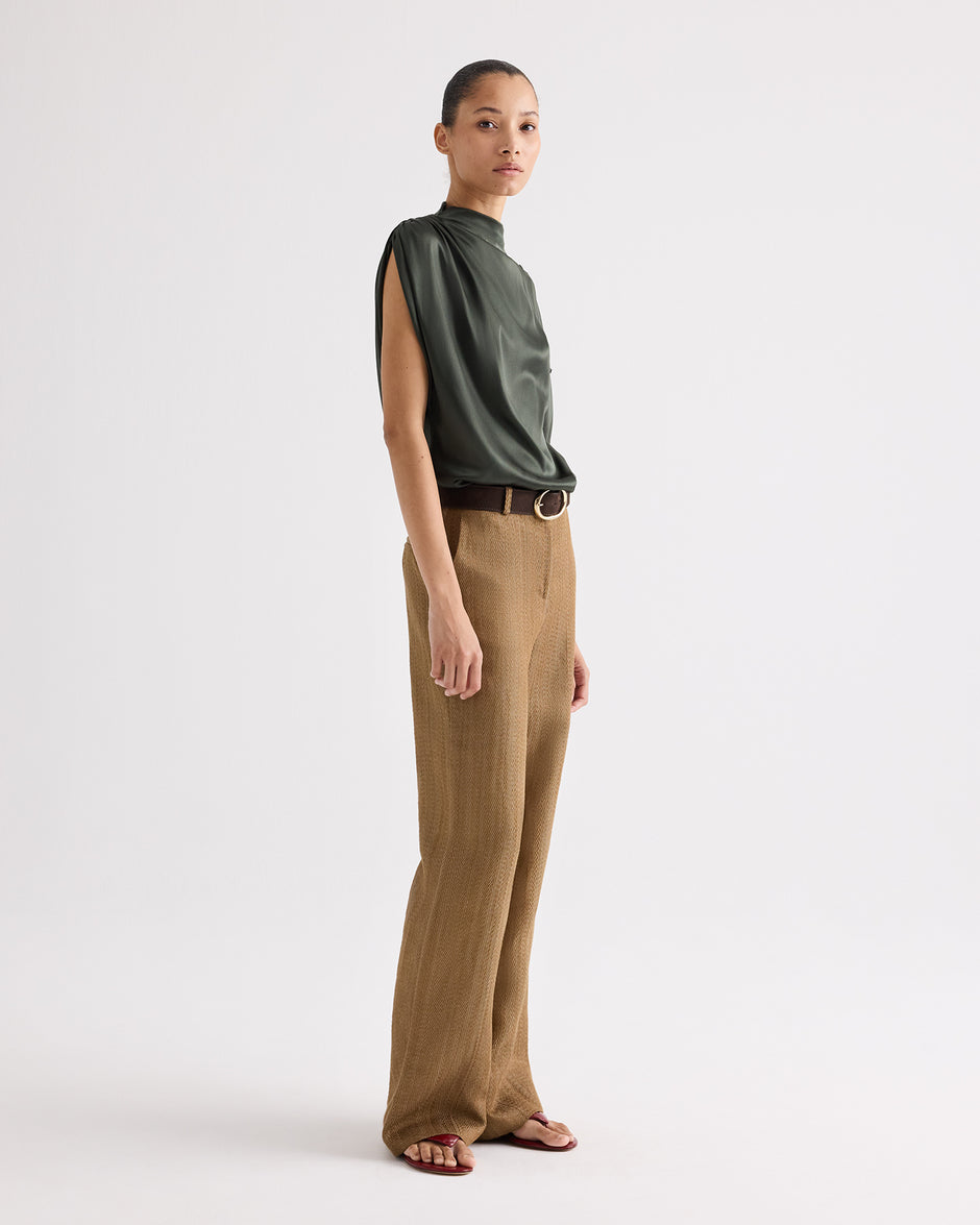 TWP Rosen Wish You Would Top in Stretch Superwashed Silk view 4