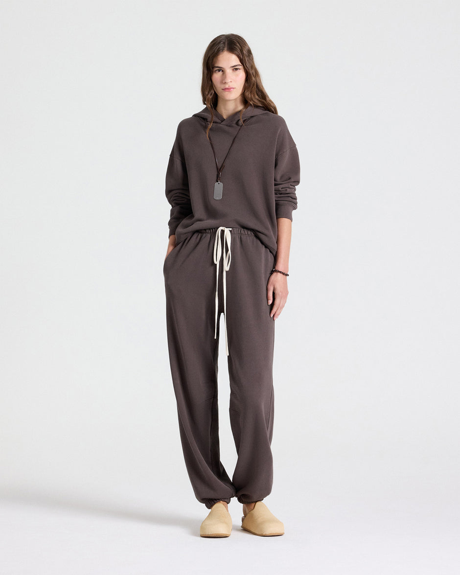TWP Delicioso Hoodie in Lightweight Sweatshirt view 3