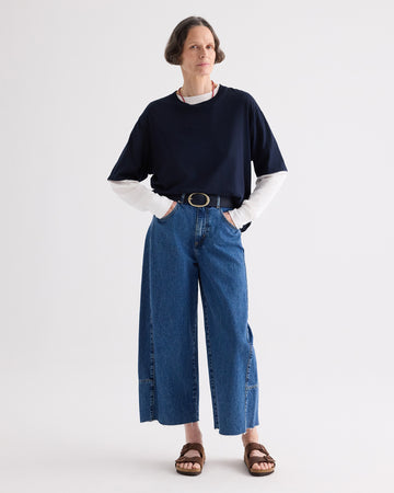 TWP Midnight JTs T in Supima Cotton view 6