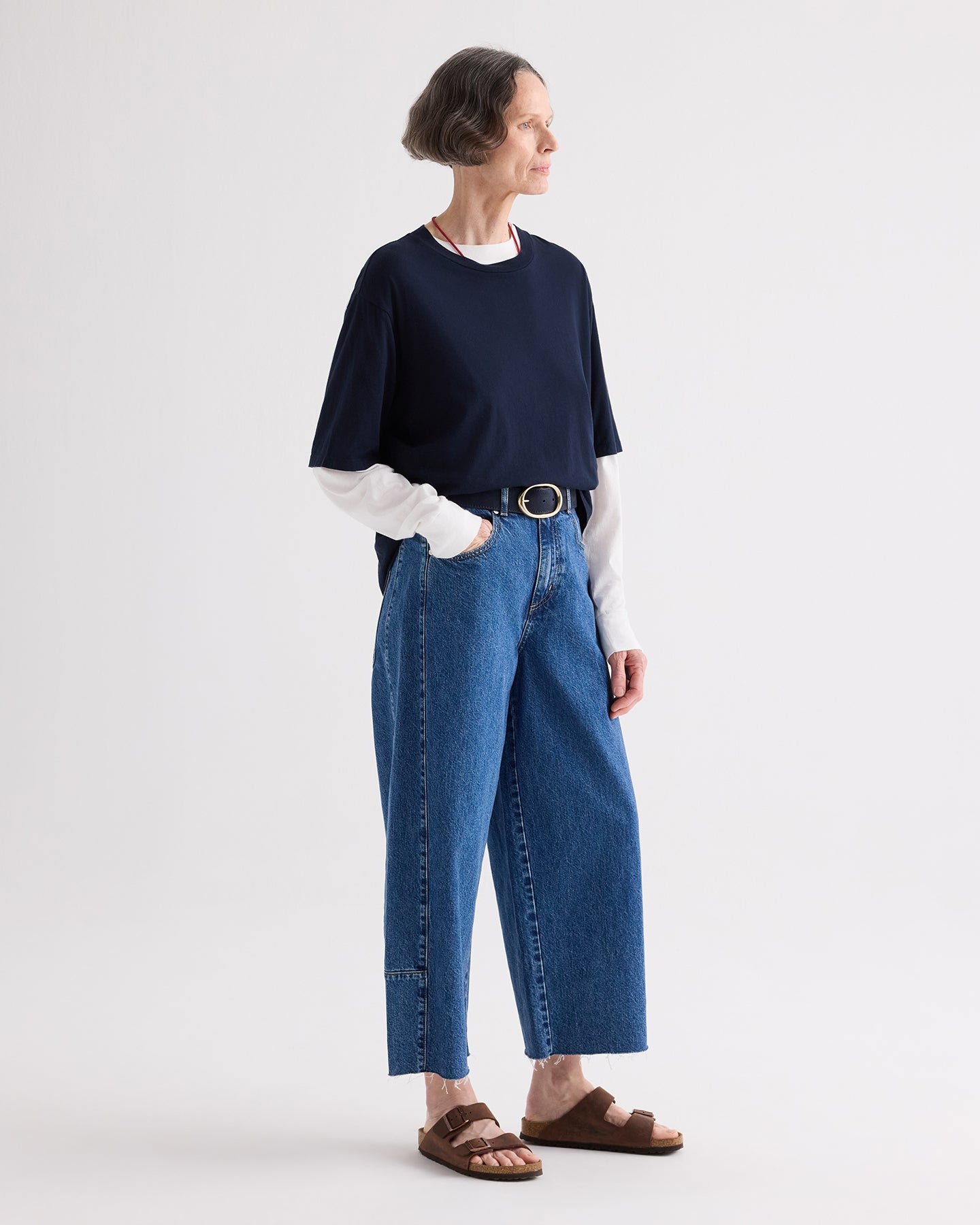 TWP Midnight JTs T in Supima Cotton view 5
