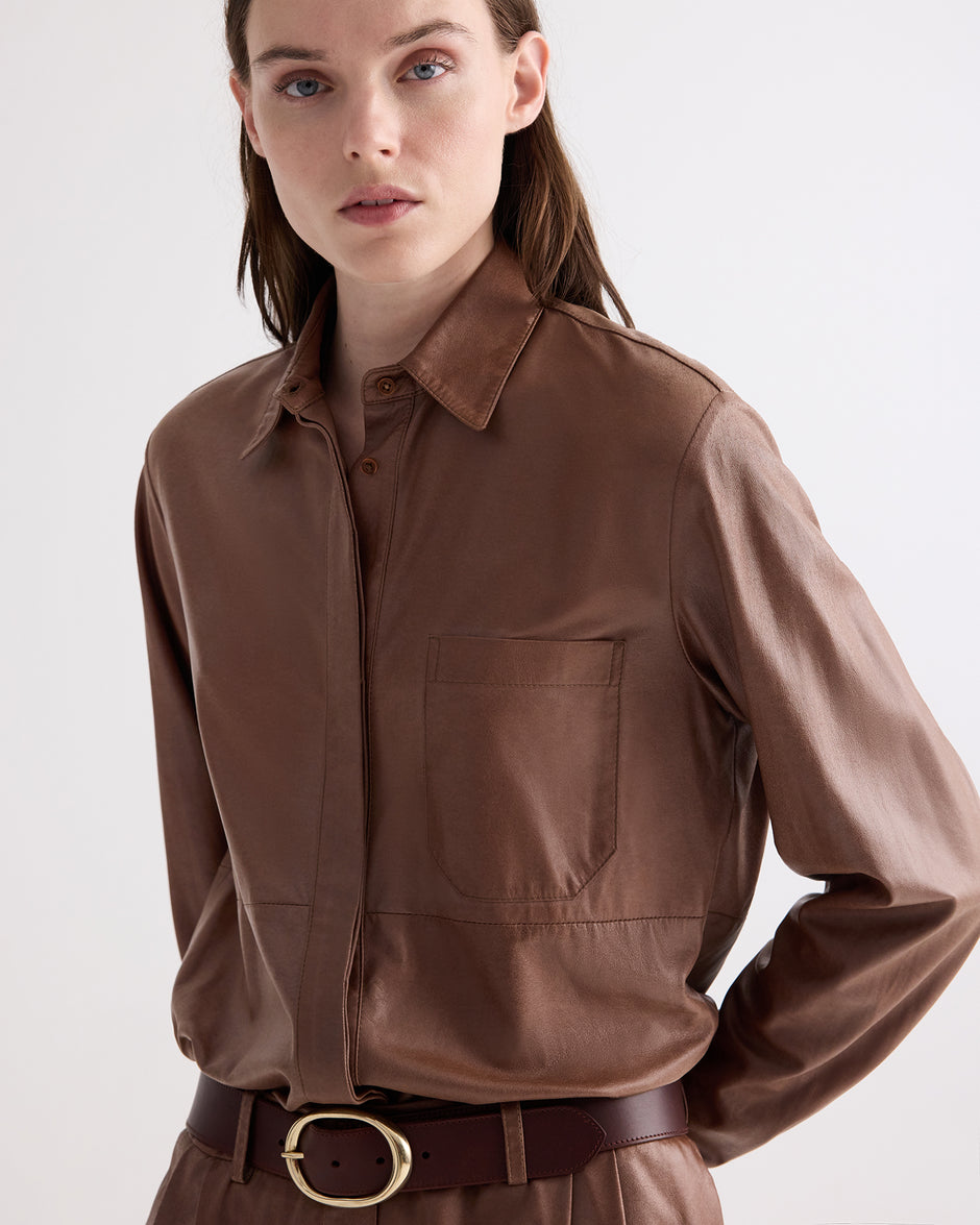 TWP Pinecone Cowboy Update in Paper Leather view 2