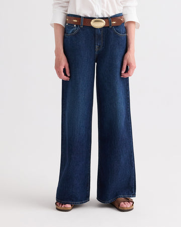TWP Dark stone Tiny Dancer Jean in Heavy Denim view 2