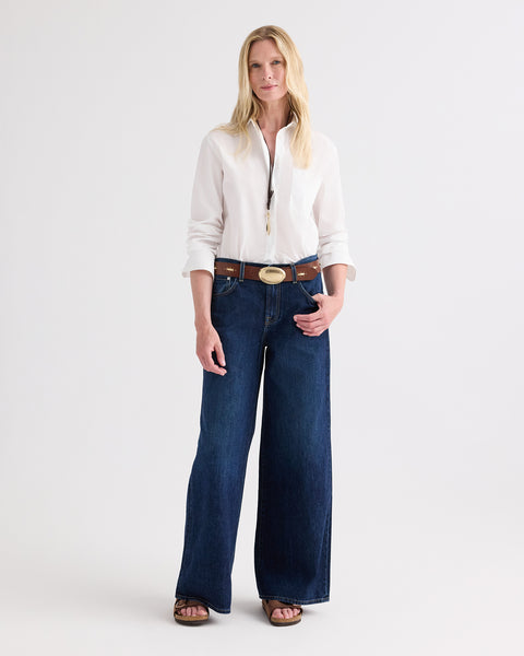 Dark stone Tiny Dancer Jean in Heavy Denim | TWP