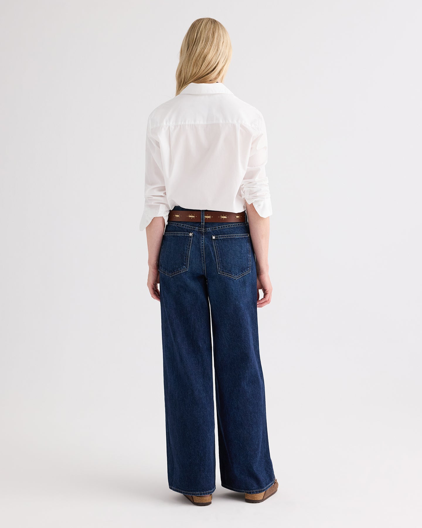 TWP Dark stone Tiny Dancer Jean in Heavy Denim view 5