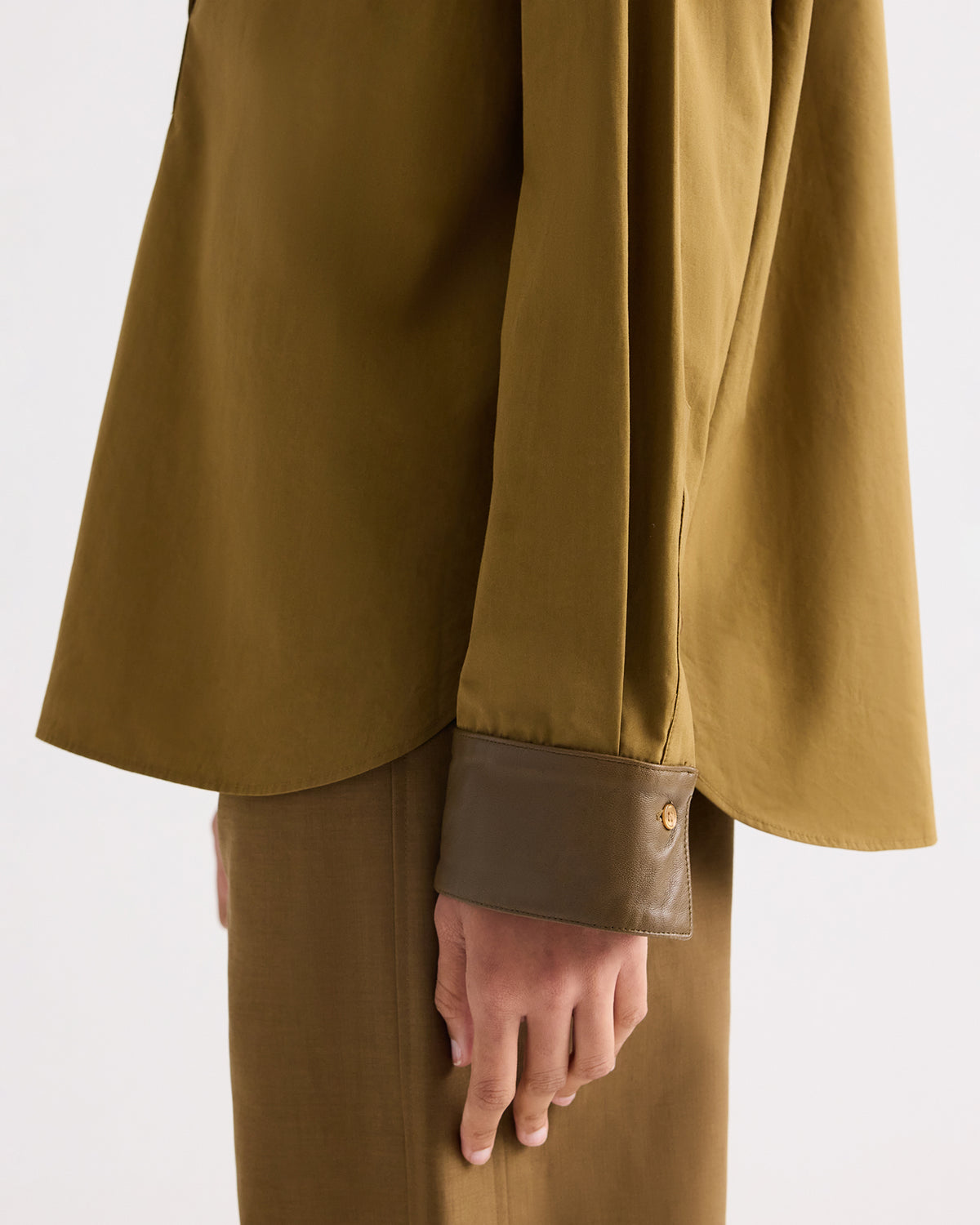 TWP Kangaroo A Case of You Combo Top in Cotton Shirting view 4