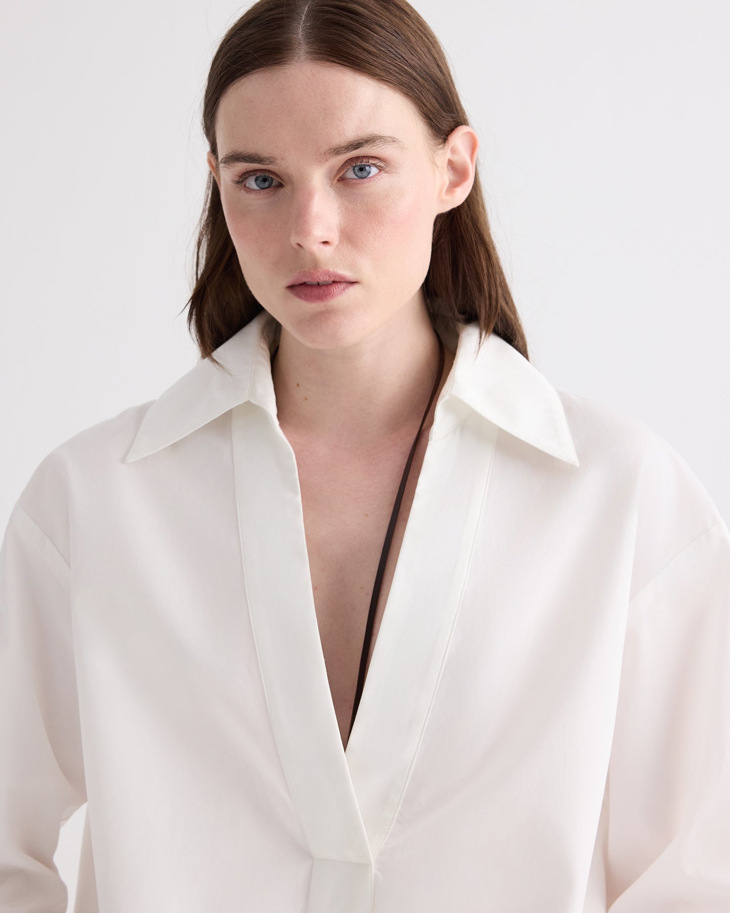 TWP White A Case of You in Compact Poplin view 2