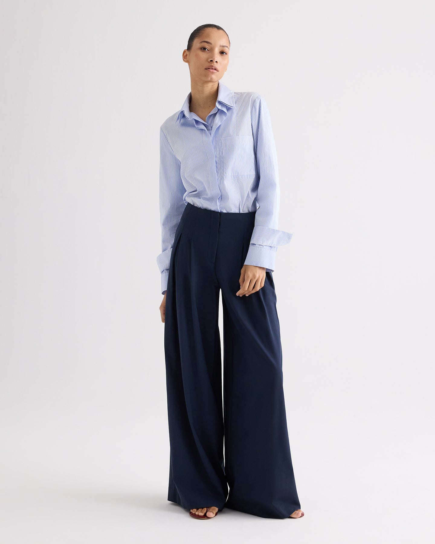 Drew Pant in Ultrafine Twill Suiting