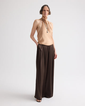 TWP Delicioso Drew Pant in Washed Silk Charmeuse view 1