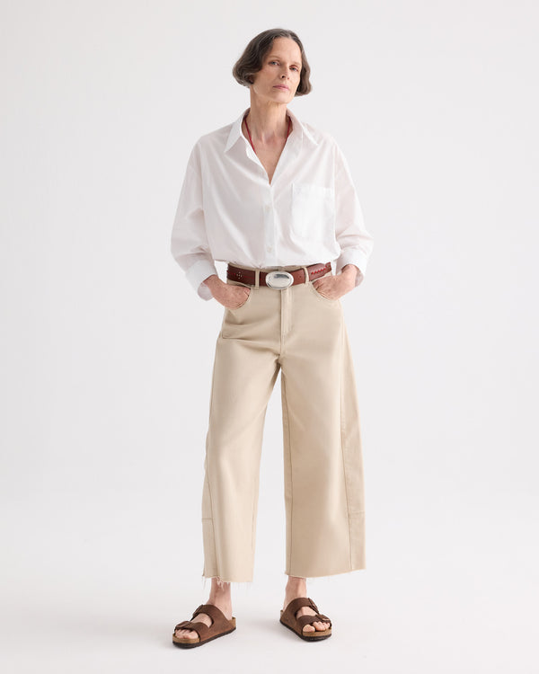 TWP White Newest Earl in Superfine Cotton view 4