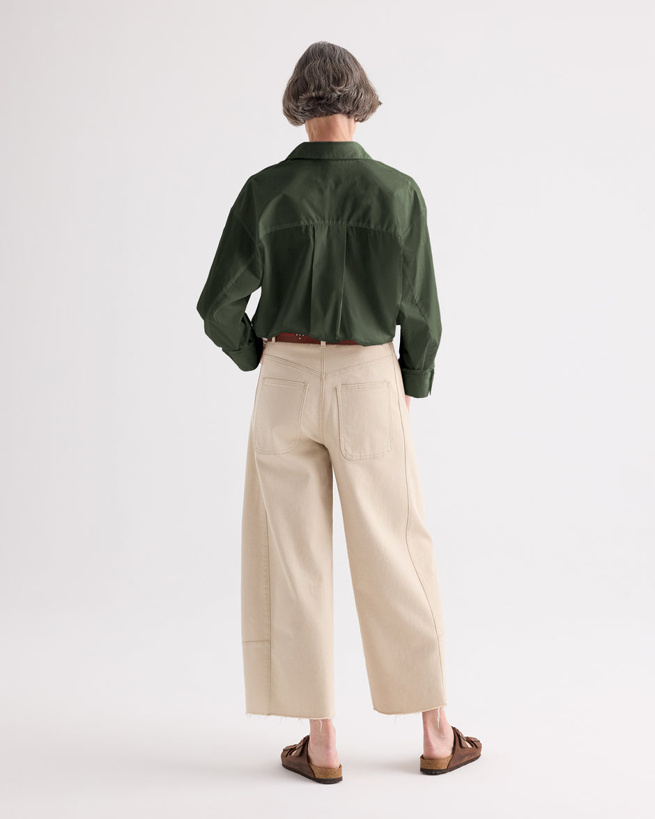 TWP Rosen Newest Earl Shirt in Superfine Cotton Shirting view 6