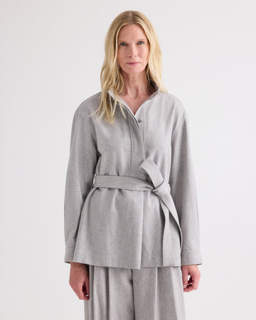 Tamzin Jacket in Wool Flannel