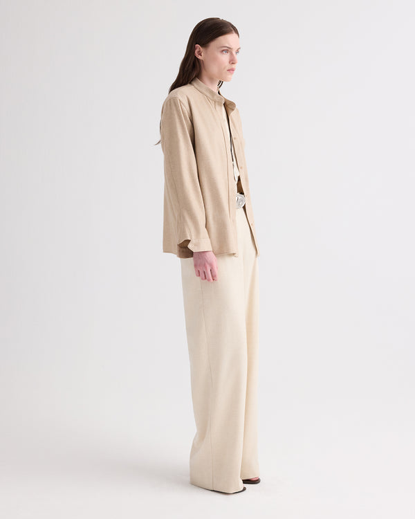 TWP Beige LATTACHE TOP - BEIGE view 4