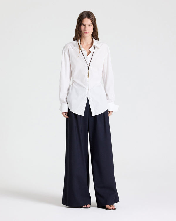 TWP White The Night We Met Top in Superfine Cotton view 2