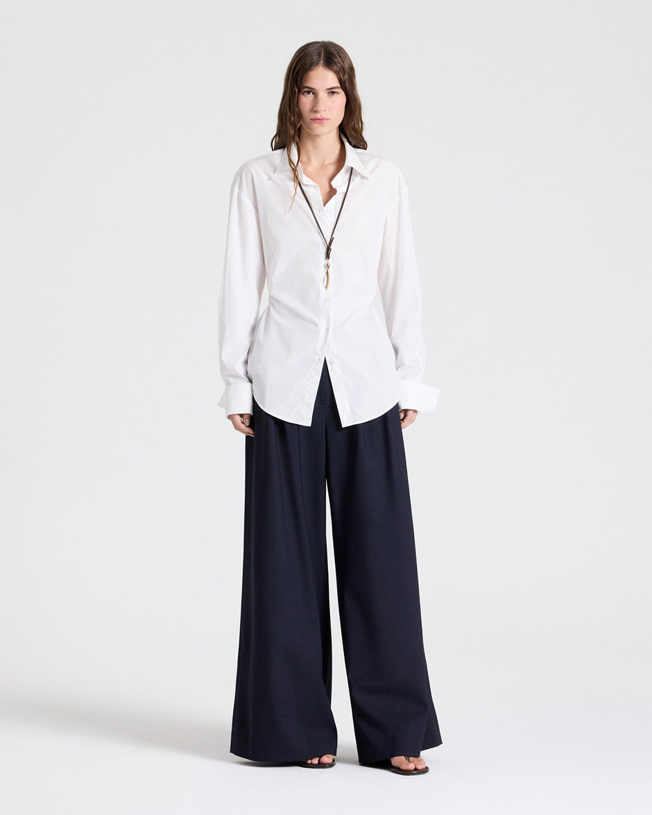 TWP White The Night We Met Top in Superfine Cotton view 2
