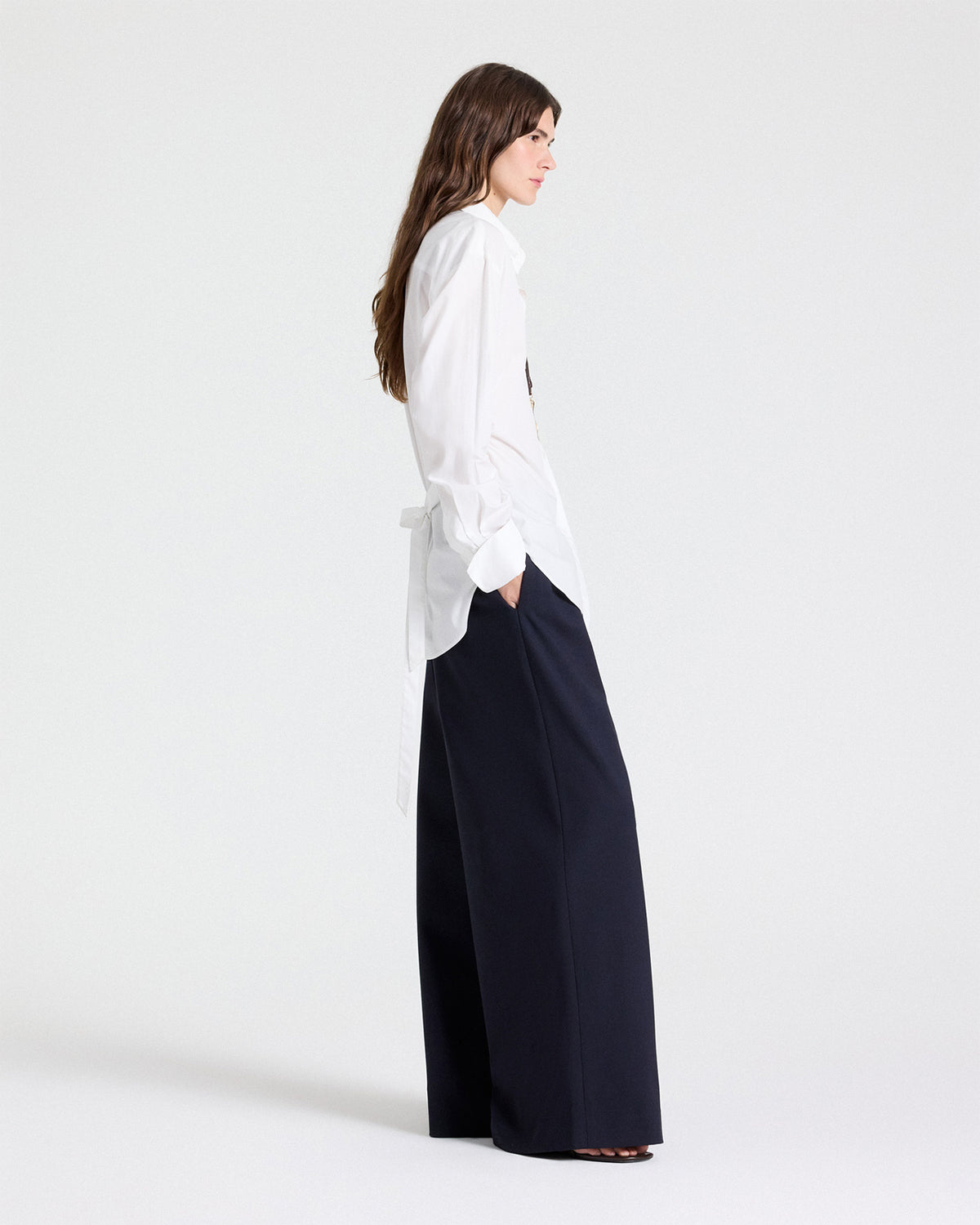 TWP White The Night We Met Top in Superfine Cotton view 4