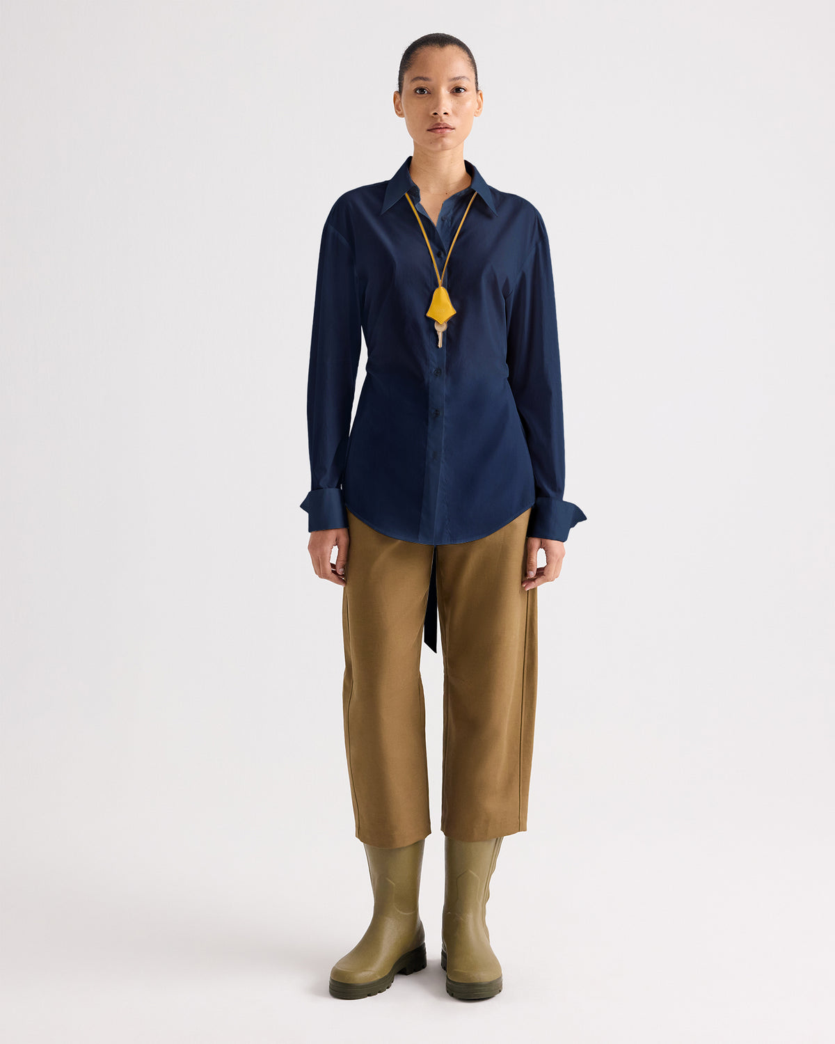 TWP Midnight The Night We Met Shirt in Superfine Cotton Shirting view 2