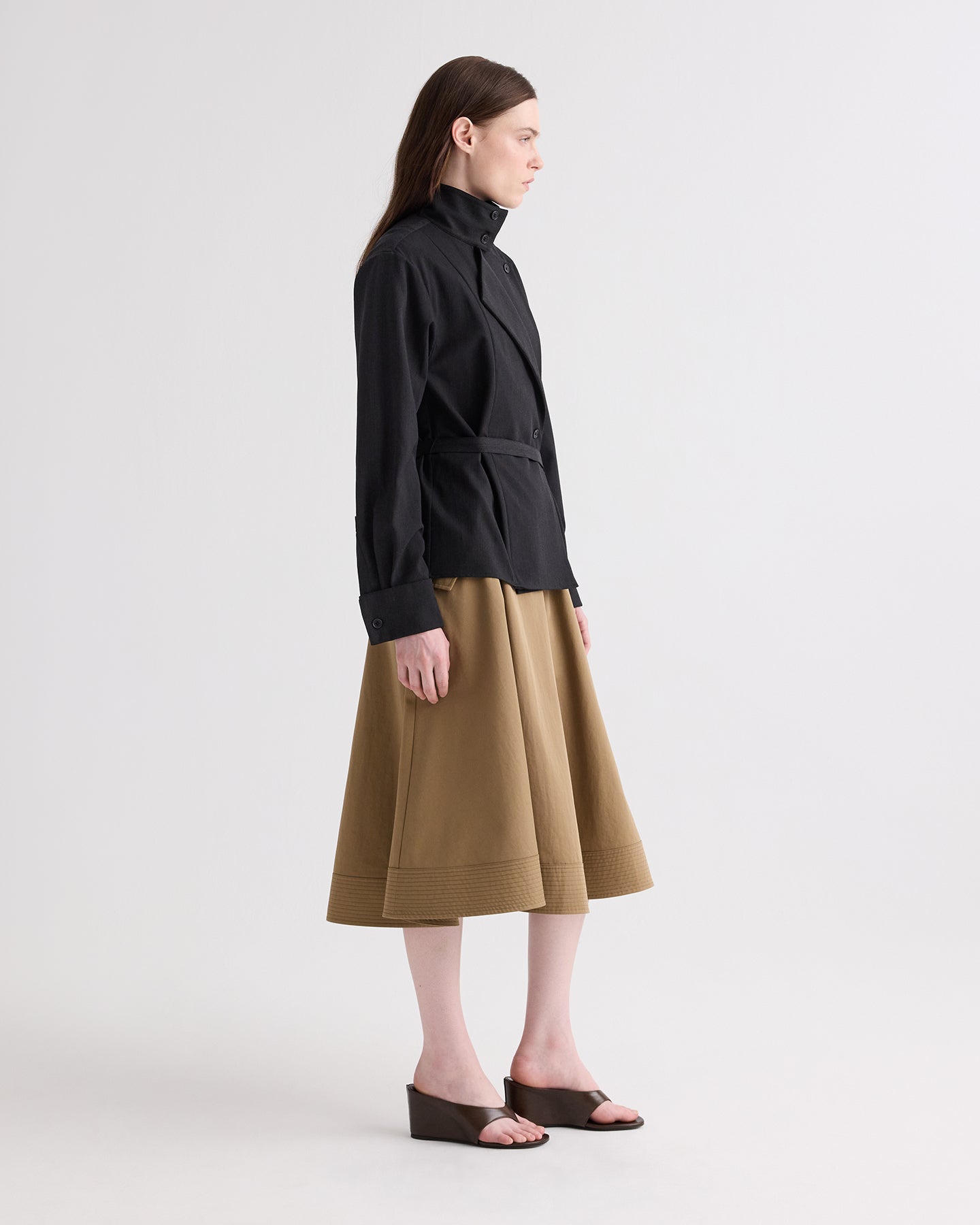 TWP Smoke The Last Chapter Jacket in Italian Wool Twill view 4