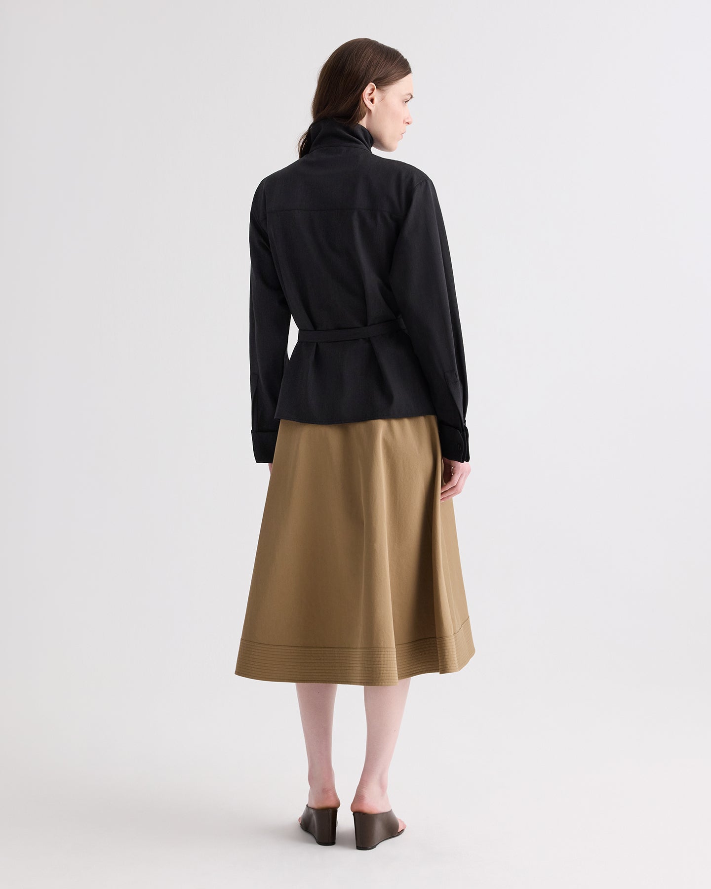 TWP Smoke The Last Chapter Jacket in Italian Wool Twill view 5