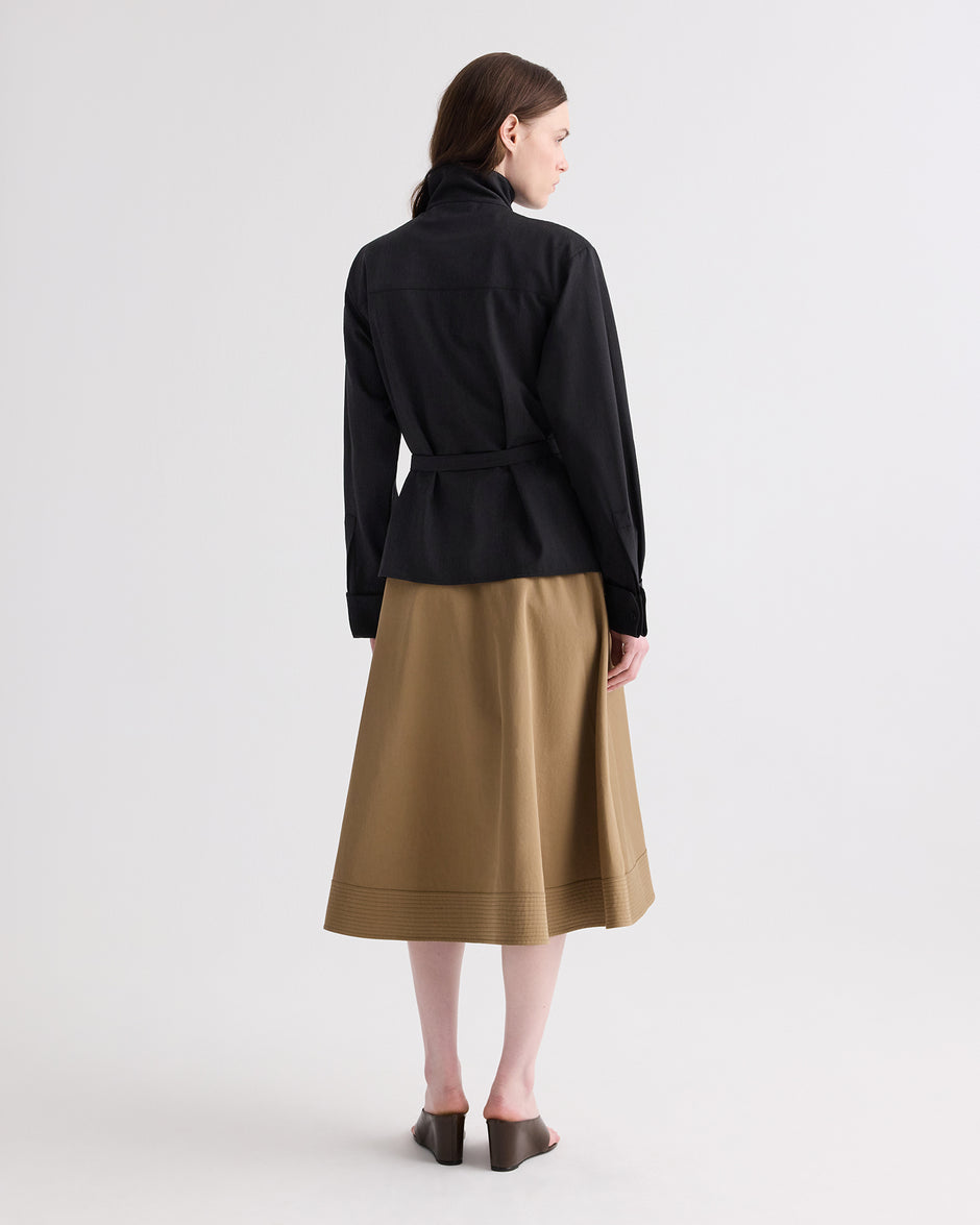 TWP Smoke The Last Chapter Jacket in Italian Wool Twill view 5
