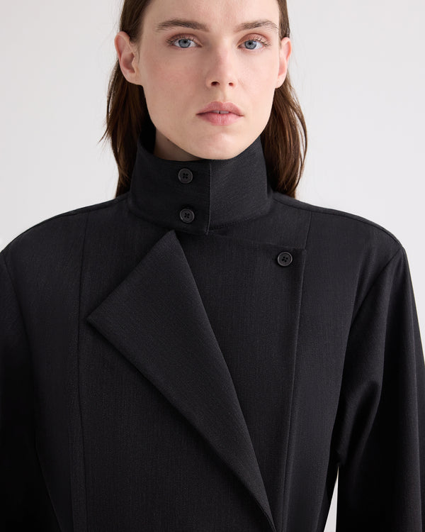 TWP Smoke The Last Chapter Jacket in Italian Wool Twill view 1