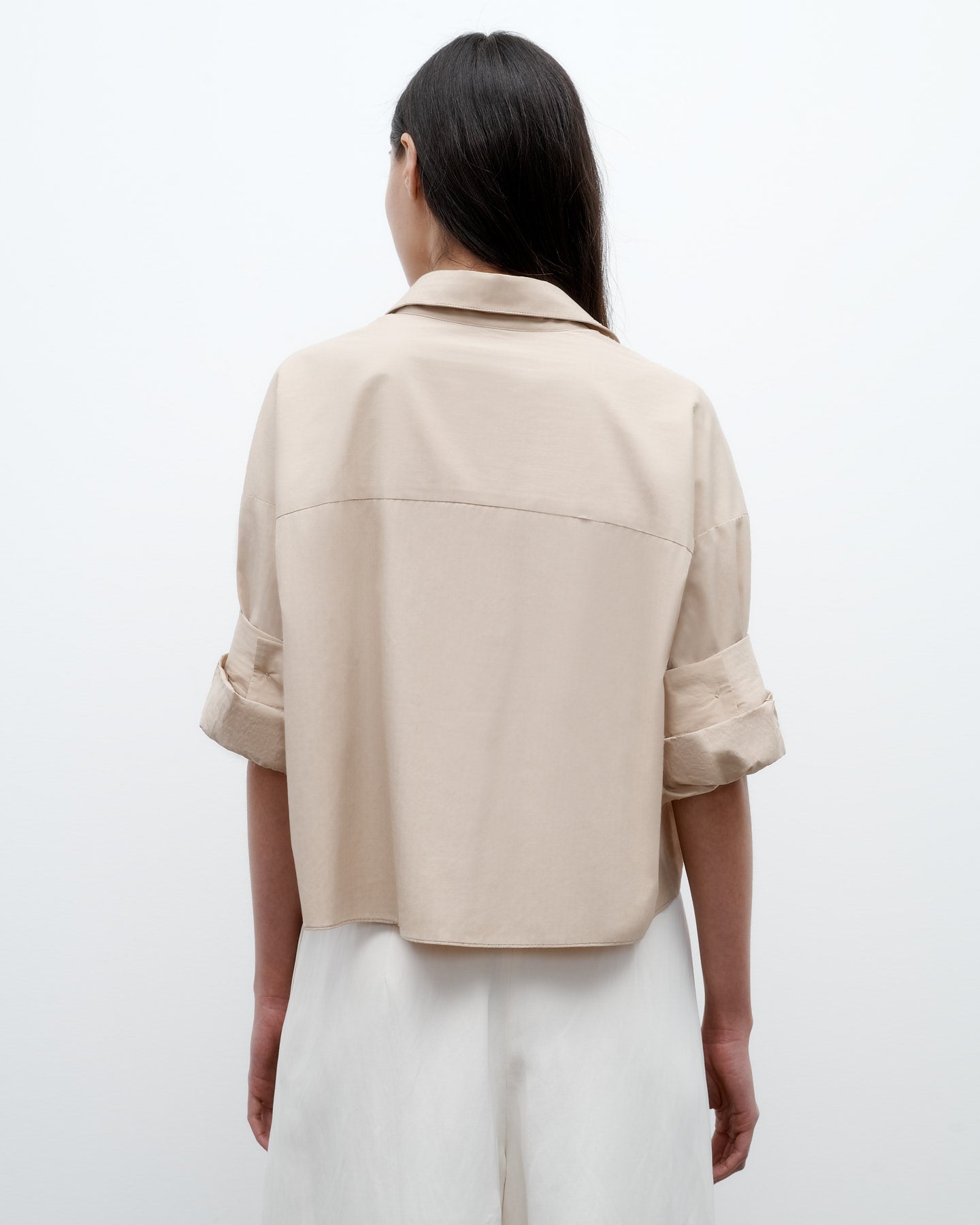 TWP Safari Next Ex Shirt in Vintage Washed Poplin view 4