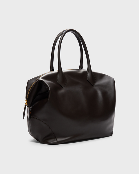 Chocolate Howard St. Bag in Leather | TWP