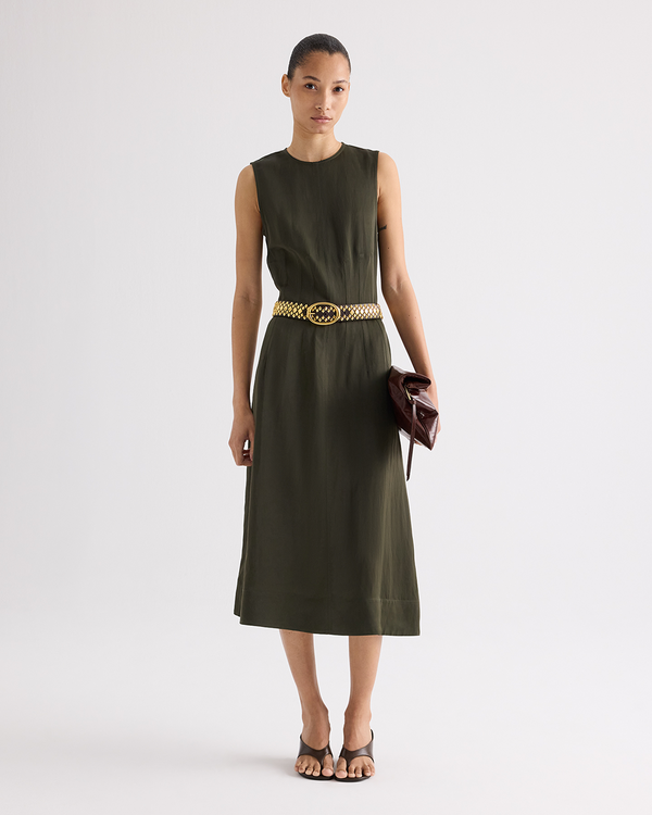TWP Castagna North Moore St Bag in Shiny Crinkle Leather view 2