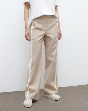 TWP Safari Isabelle Pant in Vintage Washed Poplin view 1
