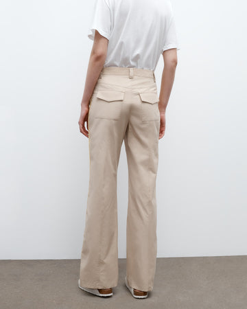 TWP Safari Isabelle Pant in Vintage Washed Poplin view 1