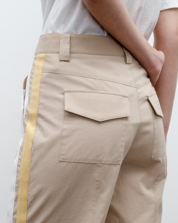 TWP Safari Isabelle Pant in Vintage Washed Poplin view 1
