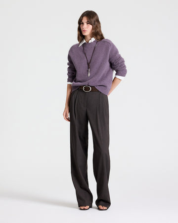 TWP Daybreak New Jill Crewneck Sweater in Cashmere view 4