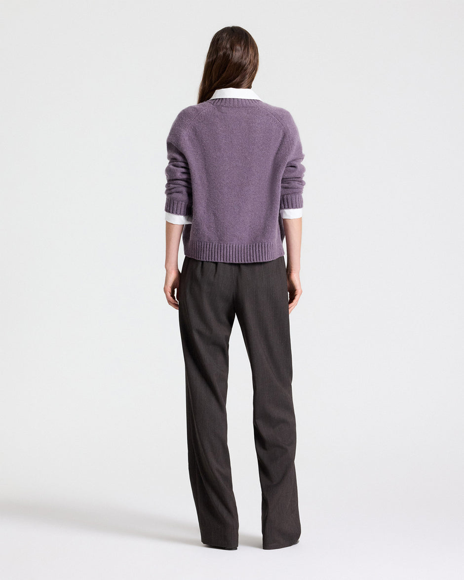 TWP Daybreak New Jill Crewneck Sweater in Cashmere view 6