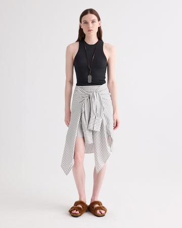 TWP Stretch limo Port Tank in Viscose Silk view 3